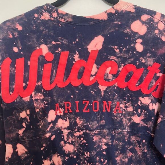 KA Knights Apparel Women’s Wildcats Arizona Acid Wash Long Sleeve T-Shirt Small‎ - Picture 11 of 12